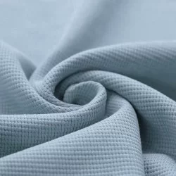 Tessuto Jersey Di Waffle Piqué Jeans Chiaro Tessuto Jersey Di Waffle Piqué Jeans Chiaro