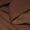 Tessuto Felpa Cotone Marrone Chiaro