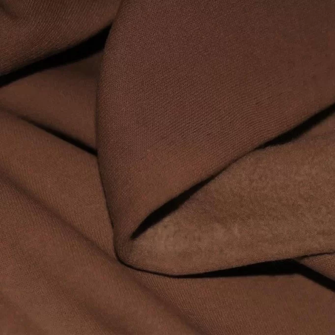 Tissu Jogging Brun Clair  - (Jogging Tissu)