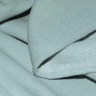 Sweatstoff Meer Grün Angeraut - (Sweatstoff Angeraut)
