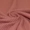 Breitcord Rippjersey Stoff Lehm Rosa - (Jersey Stoffe)