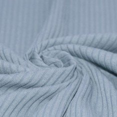 Wide Drop Needle Rib Fabric Light Jeans