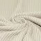 Wide Drop Needle Rib Fabric Natural Beige  - (Jersey Fabrics)