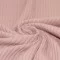 Wide Drop Needle Rib Fabric Nude Pink - (Jersey Fabrics)