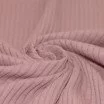 Wide Drop Needle Rib Fabric Old Pink - (Jersey Fabrics)