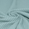 Tissu Maille Tricot à Grosses Cotes Mer Verte