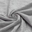 Pointelle Cotton Jersey Fabric (Mini) Grey Melange - (Jersey Fabrics)
