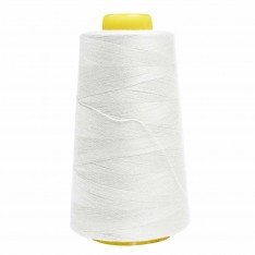 Fils à Coudre Overlock Blanc 800