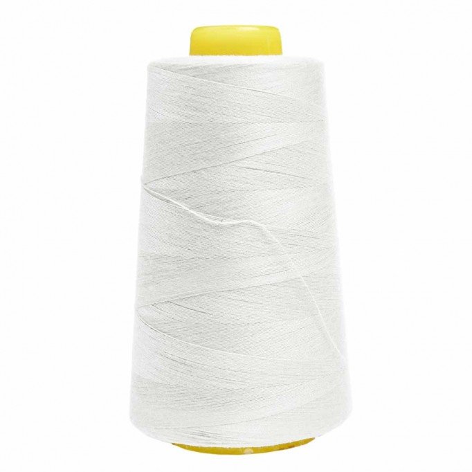 Overlock Tråd Hvid 800 - (Sytråd)