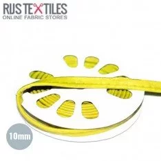Piping Di Finta Pelle Giallo 10mm