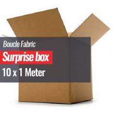 Tessuto Bouclé Pesante Scatola a Sorpresa 10 x 1 Metro