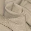 Sommersweat Stoff Dunkel Beige  - (Sommersweat Stoff)
