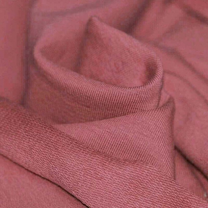 Tissu Sweat Framboise - (Tissu Sweat)
