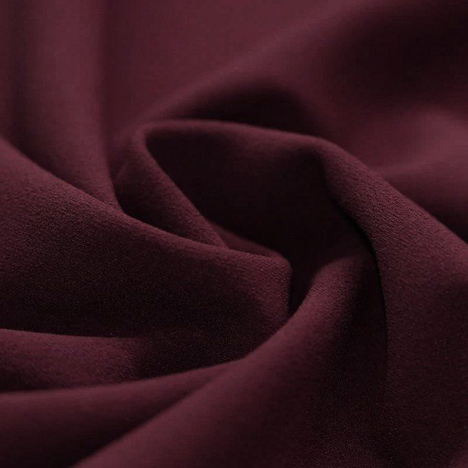 Scuba Crepe Jersey Fabric Eggplant - (Jersey Fabrics)