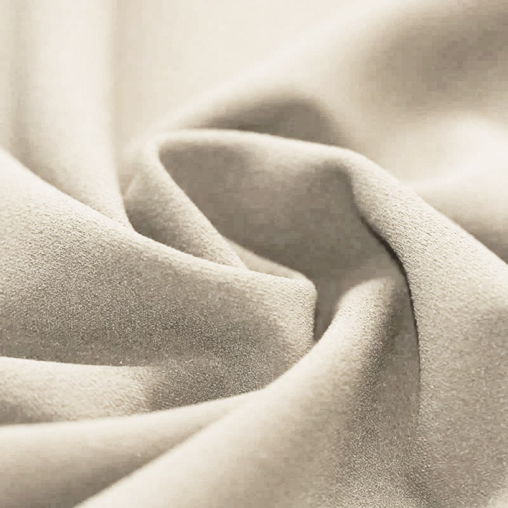 Scuba Crepe Jersey Fabric Light Beige
