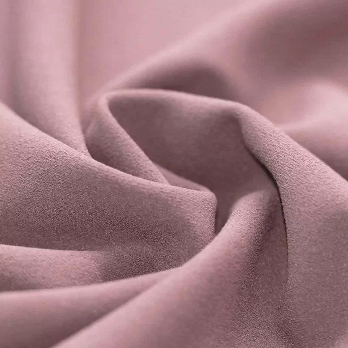 Scuba Crepe Jersey Stof Gammel Pink - (Jerseystoffer)