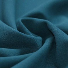 Scuba Crepe Jersey Fabric Petrol Blue