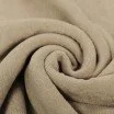 Frottee Stoff Stretch Dunkel Beige  - (Frottee Stoff Stretch)