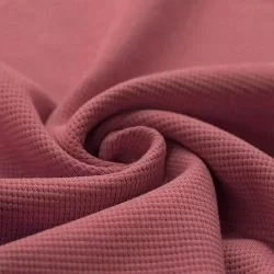 Tessuto Jersey Di Waffle Piqué Lampone Tessuto Jersey Di Waffle Piqué Lampone