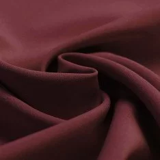 Tissu Burlington Bordeaux 