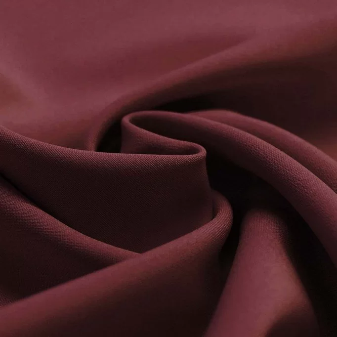 Tissu Burlington Bordeaux  - (Tissu Burlington )