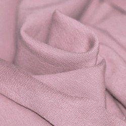 French Terry Fabric Old Pink