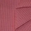 Tissu Piqué Gaufré Framboise