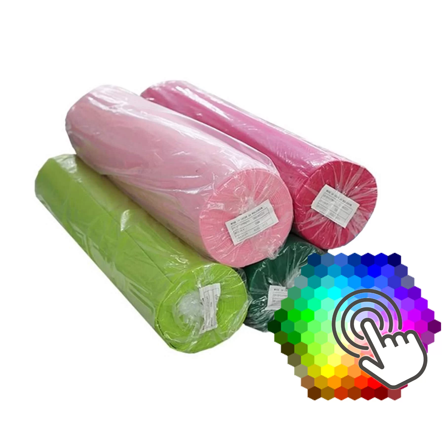 Tassenvilt 3mm 4 Kleuren 10 Meter Pakket