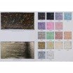 Hologramm Stoff Blatt Musterkarte - (Hologramm Stoffe)