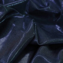 Hologram Lycra Fabric Mystic Navy