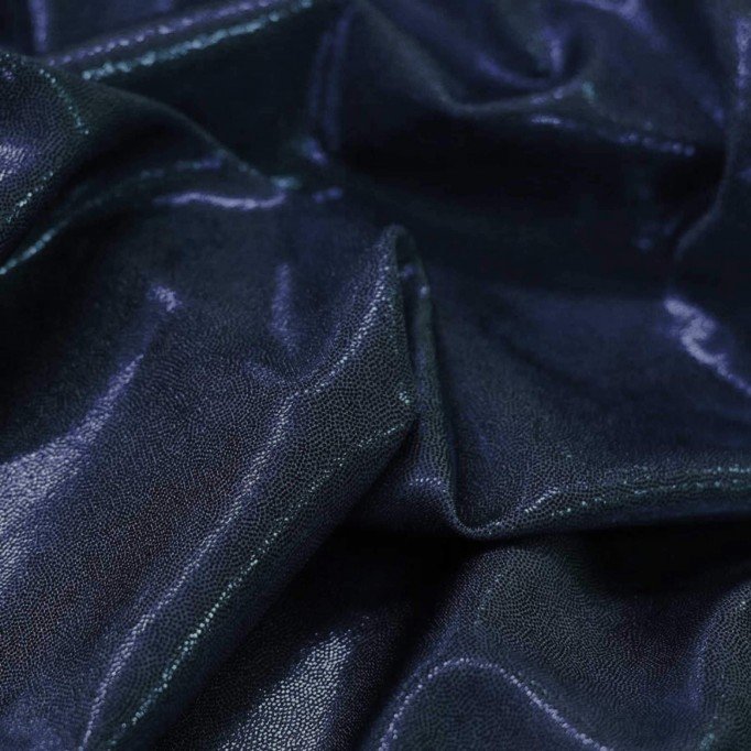 Hologram Lycra Fabric Mystic Cobalt - (Hologram Fabric)