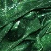 Tissu Hologramme Feuille Vert Foncé - (Tissu Hologramme )