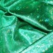Hologramm Stoff Blatt Grün - (Hologramm Stoffe)