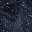 Tissu Hologramme Feuille Marine - (Tissu Hologramme )