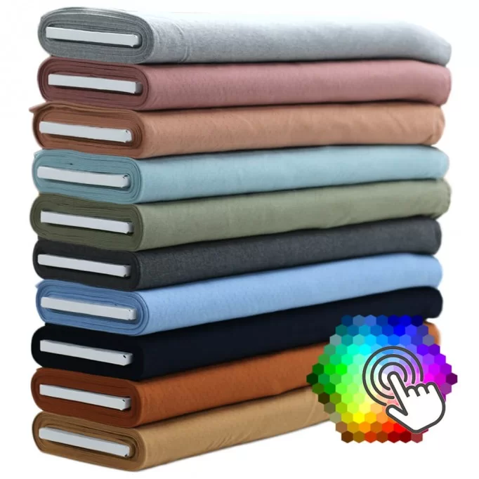 Tissu Jersey Pointoille (Mini) 10 Couleurs 6 Mètre Paquet Tissu Jersey Pointoille (Mini) 10 Couleurs 6 Mètre Paquet