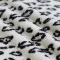 Leopard Teddystoff Ecru - (Teddystoffe)