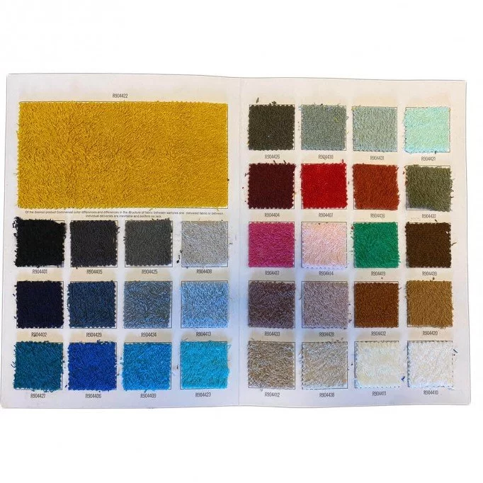 Terry Fabric Sample Card - (Terry Fabric Cotton )