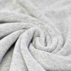 Frottee Stoff Stretch Hellgrau Melange