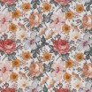 Tissu Double Gaze Impression Numérique - Jardin Anglais Écru - (Tissu Enfant)