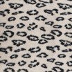 Leopard Teddy Fabric Light Beige - (Curly Teddy Fabric)