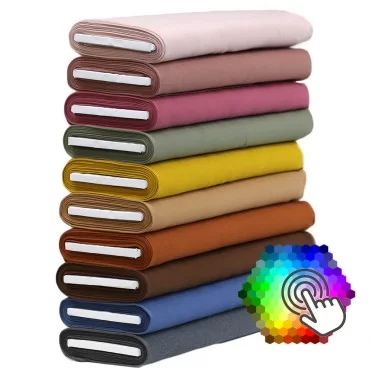 Tissu Maille Tricot Côtelé 10 Couleurs 6 Mètre Paquet Tissu Maille Tricot Côtelé 10 Couleurs 6 Mètre Paquet