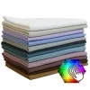 Tissu Jersey Ottoman Côte 12 Couleurs 1 Mètre Paquet