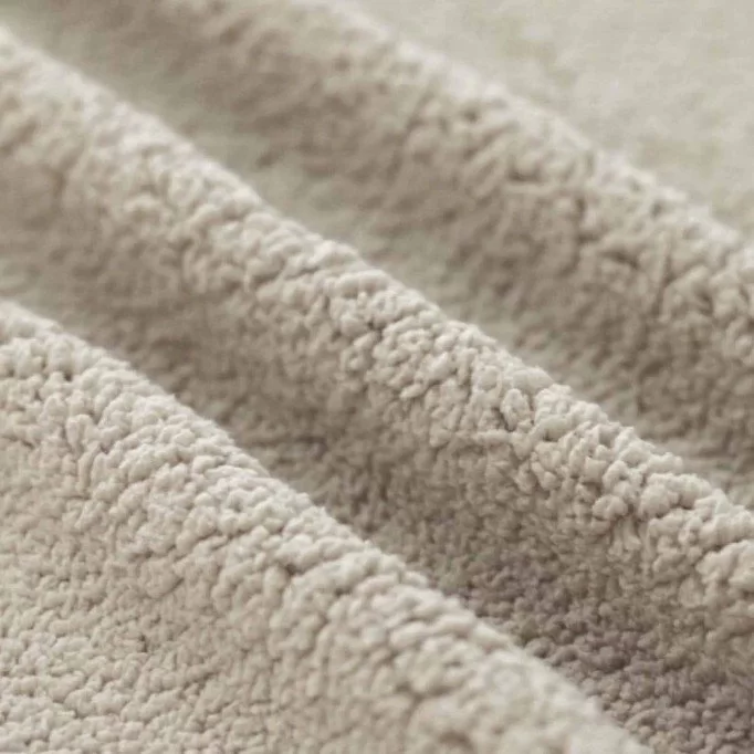 Teddy-Bear Stof Lys Beige - (Teddy-Bear Stof)