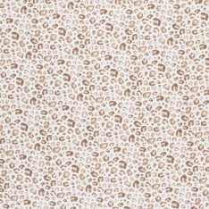 Jersey Coton Impression Numérique - Imprimé Léopard Beige Clair