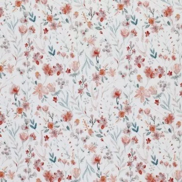 Baumwolljersey Digital - Wasserblume - (Baumwolljersey Digitaldruck)