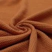 Tessuto Jersey Motivi a Treccia Mini Cognac - (Jersey Tessuti)