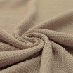Mini Kabel Jersey Stof Donker Beige  - (Jersey Stoffen)