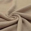 Mini Cable Jersey Fabric Dark Beige  - (Jersey Fabrics)