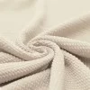 Mini Kabel Jersey Stof Naturel Beige 