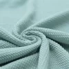 Mini Cable Jersey Fabric Sea Green
